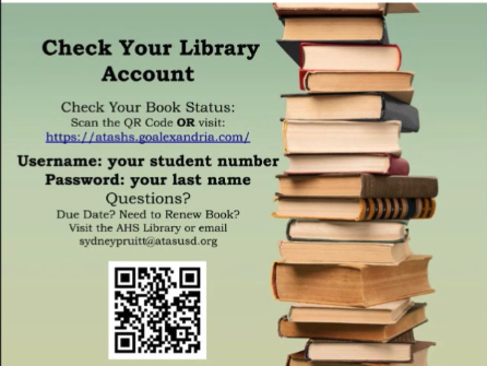 Check Your Library Account! 
